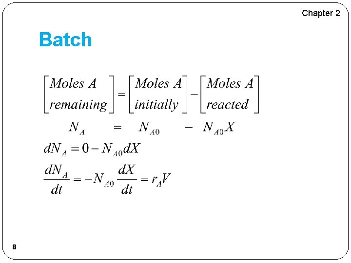 Chapter 2 Batch 8 