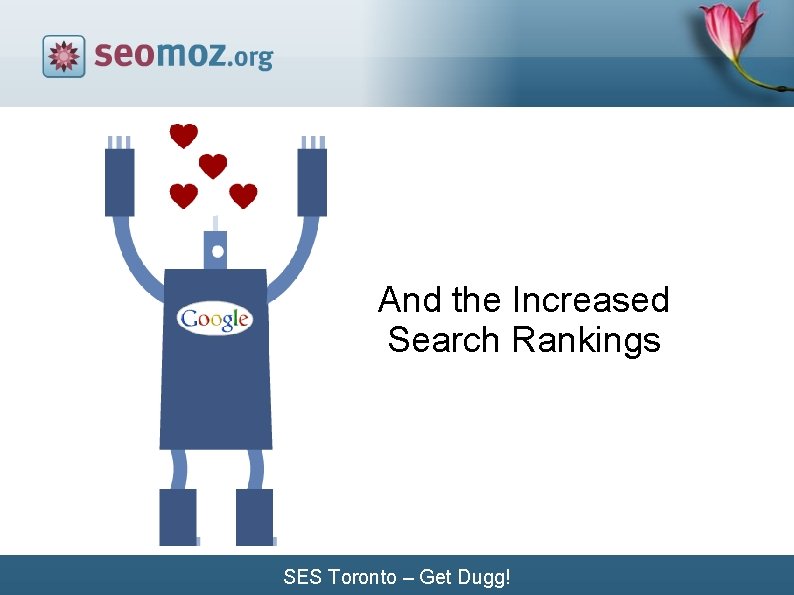 And the Increased Search Rankings SES Toronto – Get Dugg! And the Increased Search Rankings SES Toronto – Get Dugg!