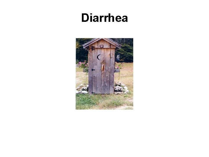 Diarrhea 