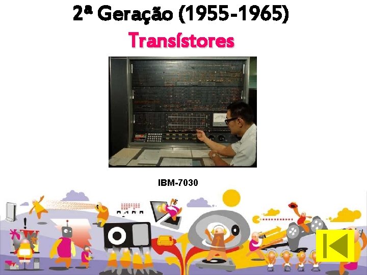 2ª Geração (1955 -1965) Transístores IBM-7030 