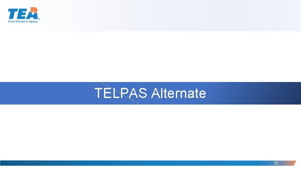 TELPAS Alternate 25 
