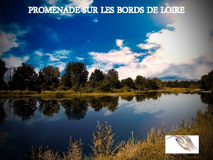 PROMENADE SUR LES BORDS DE LOIRE 