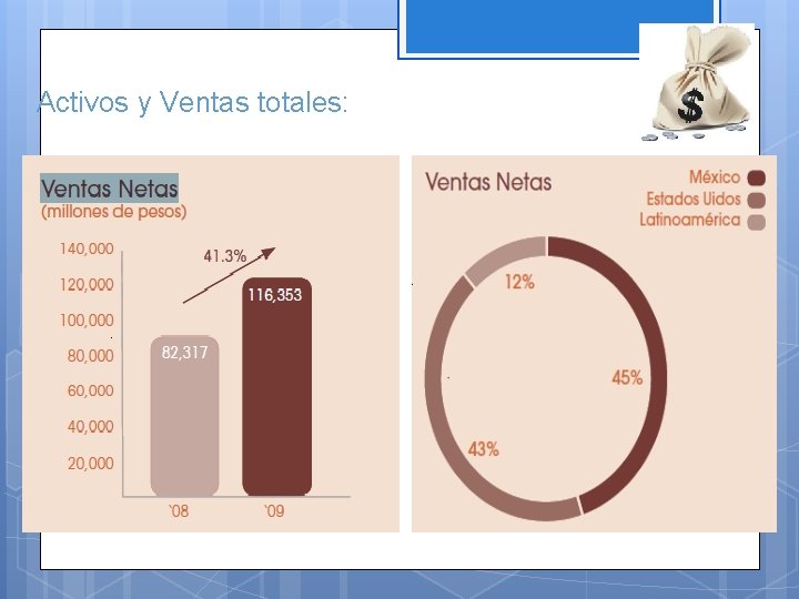 Activos y Ventas totales: 