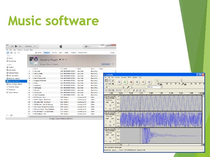 Music software 