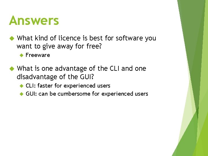 Answers What kind of licence is best for software you want to give away