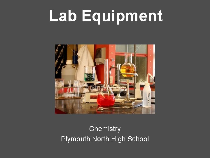 Lab Equipment Chemistry Plymouth North High School 