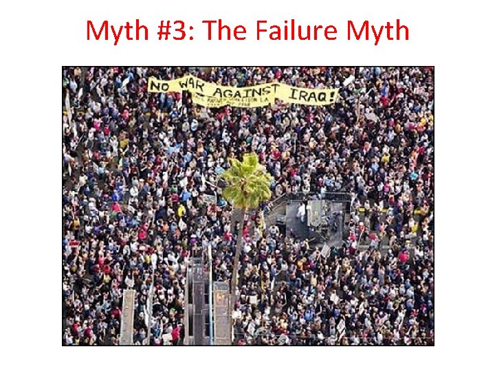 Myth #3: The Failure Myth 