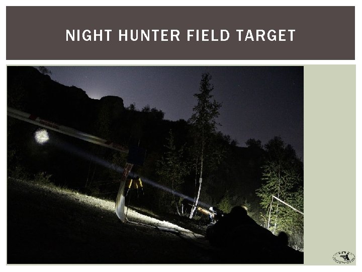 NIGHT HUNTER FIELD TARGET 