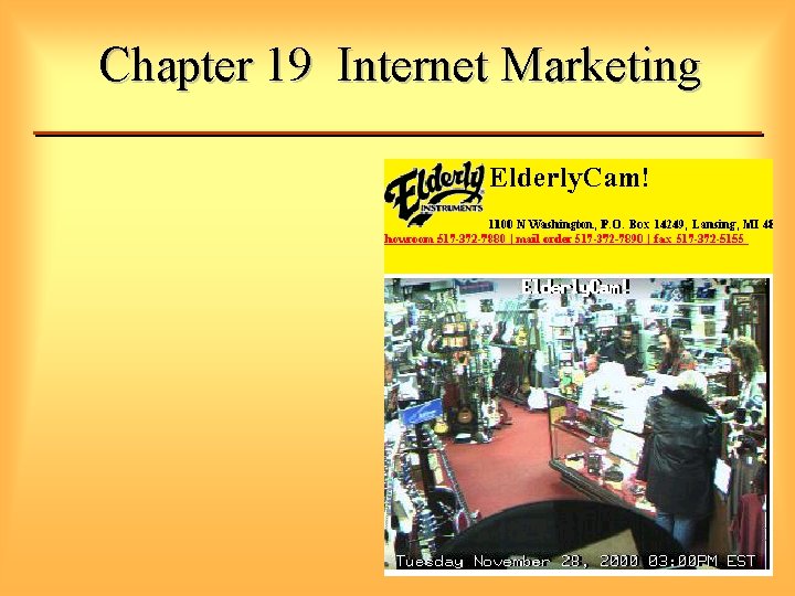Chapter 19 Internet Marketing 