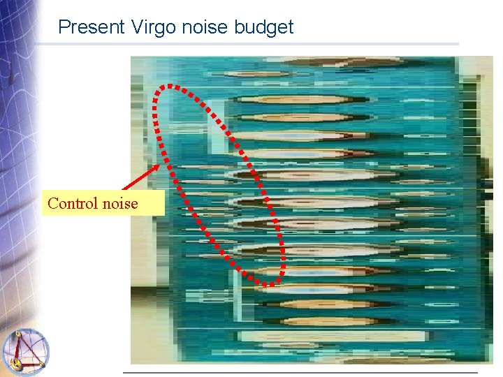 Present Virgo noise budget Control noise LISA 