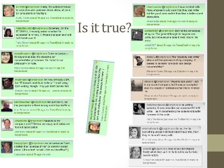 Is it true? Is it true?