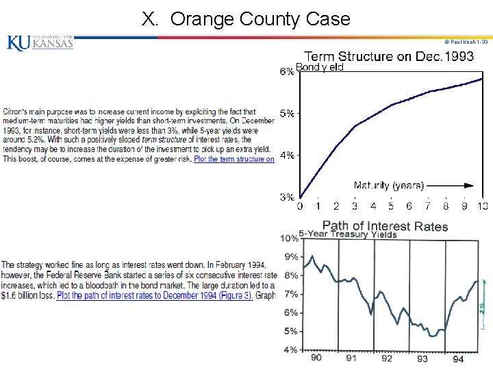 X. Orange County Case © Paul Koch 1 -33 