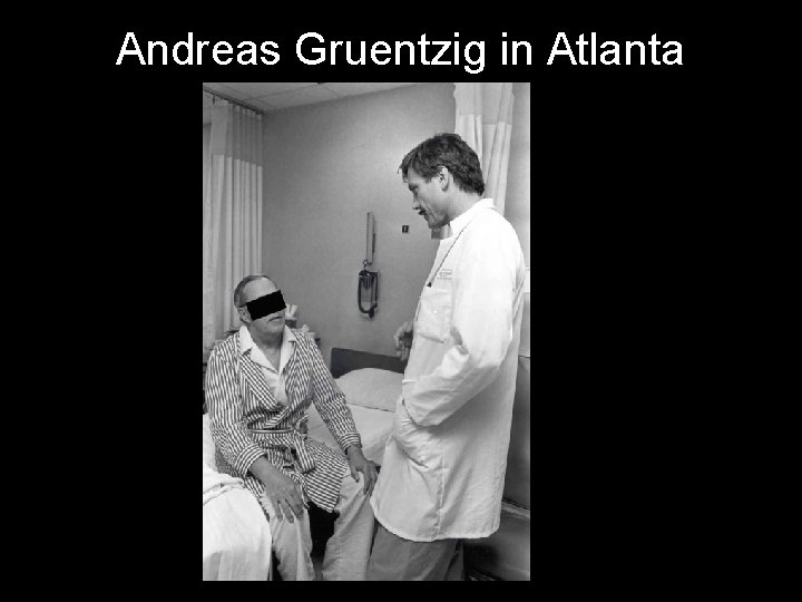 Andreas Gruentzig in Atlanta 
