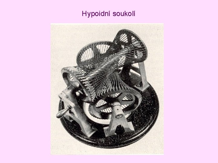 Hypoidní soukolí Hypoidní soukolí