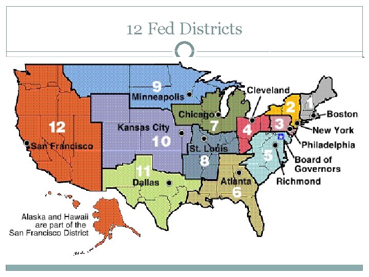 12 Fed Districts 