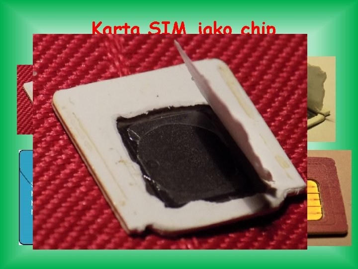 Karta SIM jako chip 