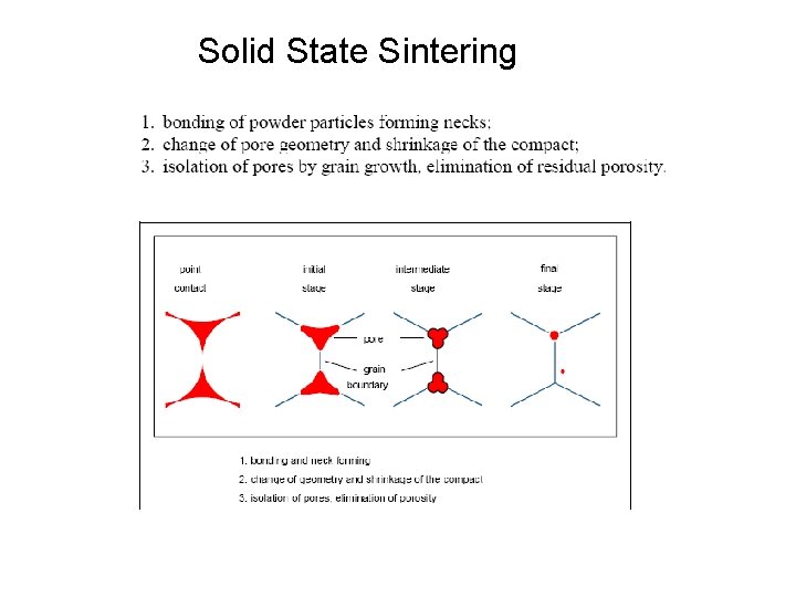 Solid State Sintering 