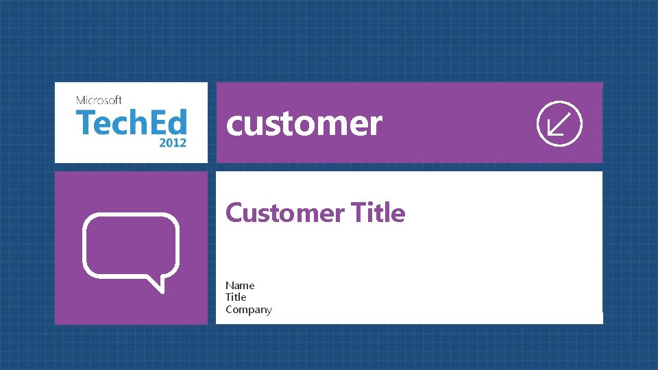 customer Customer Title Name Title Company 