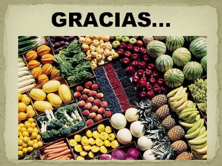 GRACIAS… GRACIAS…