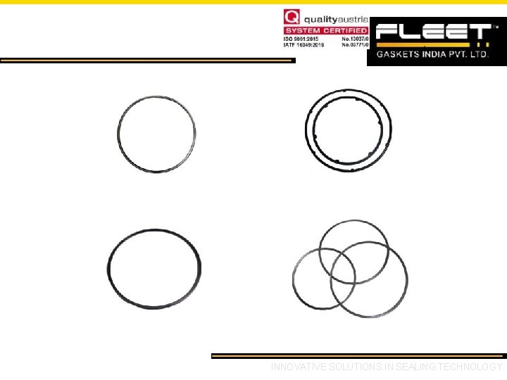 Diesel Particulate Filter Gaskets INNOVATIVE SOLUTIONS IN SEALING TECHNOLOGY 