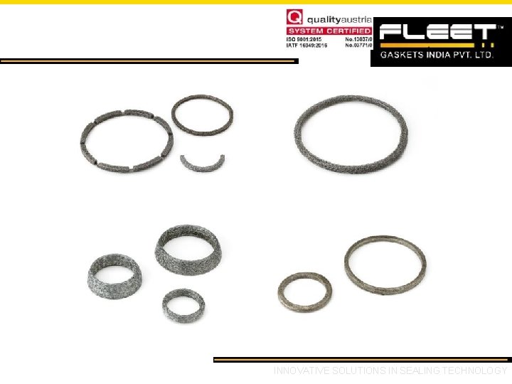 Wire Mesh Gaskets INNOVATIVE SOLUTIONS IN SEALING TECHNOLOGY Wire Mesh Gaskets INNOVATIVE SOLUTIONS IN SEALING TECHNOLOGY