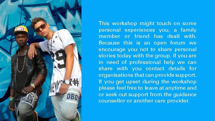 This workshop touch on Working Wellmight Together • • some personal experiences you, a