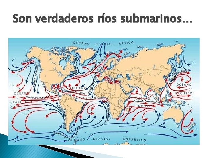 Son verdaderos ríos submarinos… 