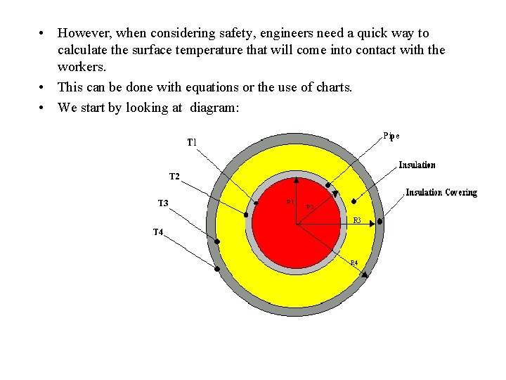  • However, when considering safety, engineers need a quick way to calculate the