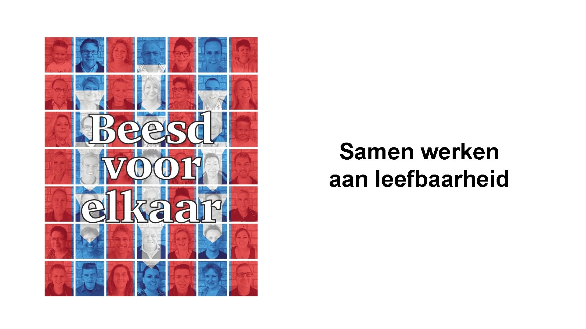 Samen werken aan leefbaarheid 