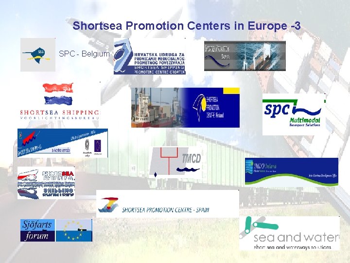 Shortsea Promotion Centers in Europe -3 SPC - Belgium 