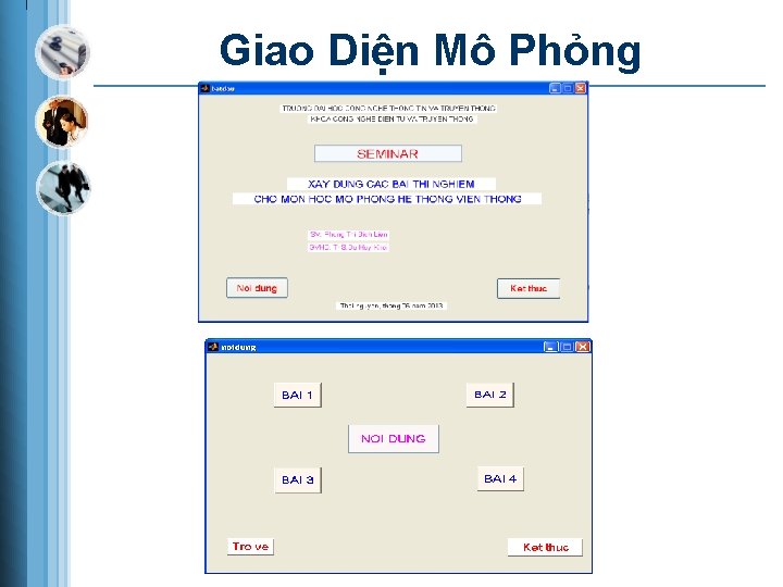 Giao Diện Mô Phỏng 