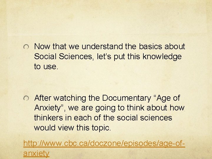 Now that we understand the basics about Social Sciences, let’s put this knowledge to