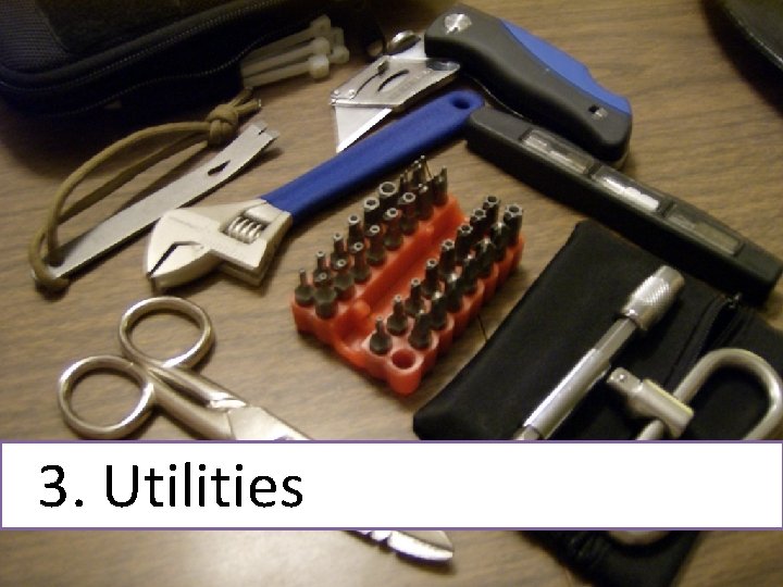 3. Utilities 