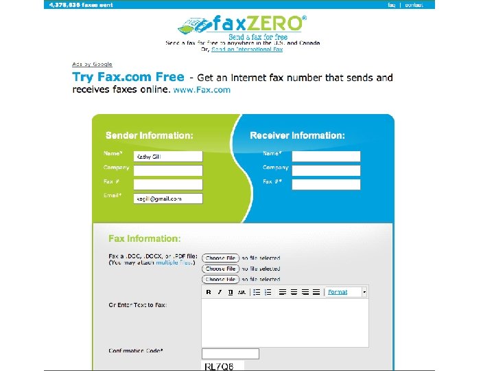 Must-Haves • Free Fax Service: Fax. Zero. com • Free File Conversion: Zamzar. com