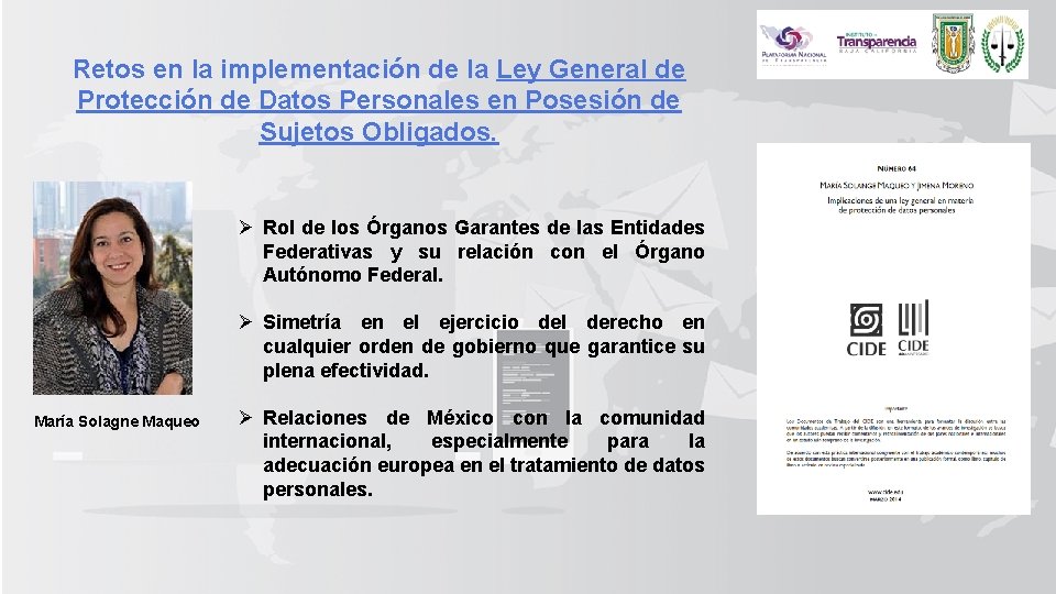 Retos en la implementación de la Ley General de Protección de Datos Personales en