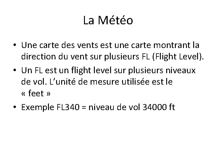 La Météo • Une carte des vents est une carte montrant la direction du La Météo • Une carte des vents est une carte montrant la direction du