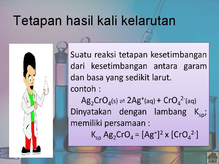 Tetapan hasil kali kelarutan 