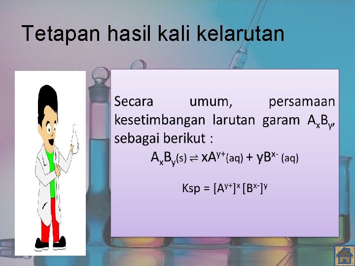 Tetapan hasil kali kelarutan 