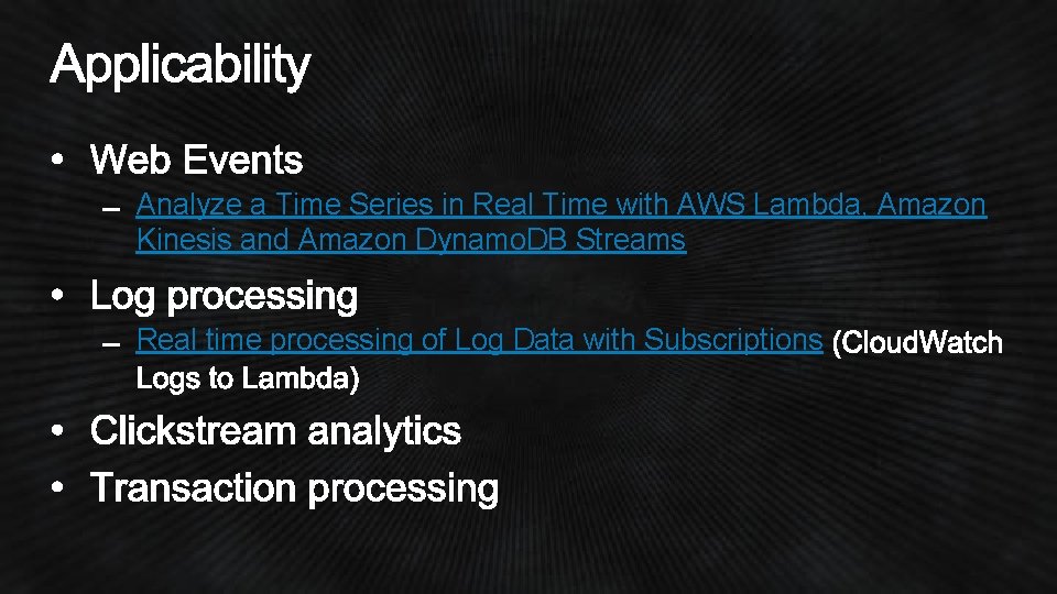 Analyze a Time Series in Real Time with AWS Lambda, Amazon Kinesis and Amazon