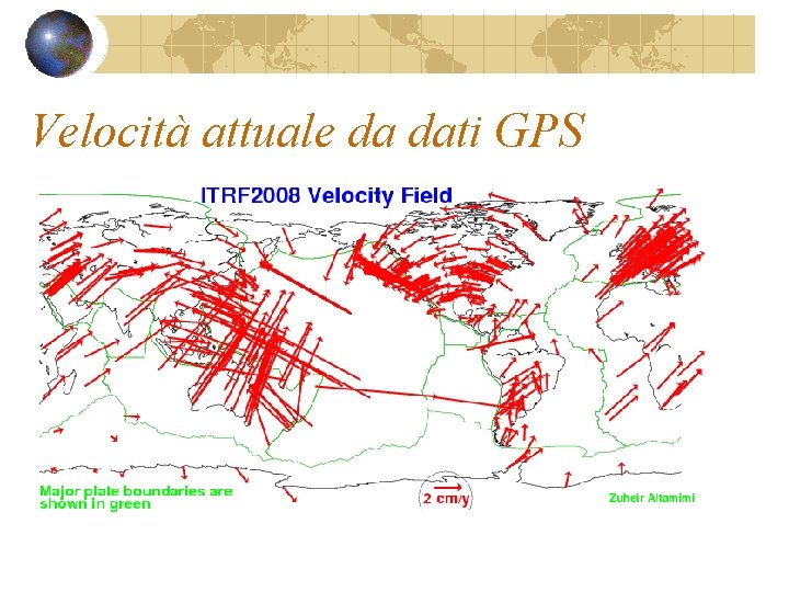 Velocità attuale da dati GPS 
