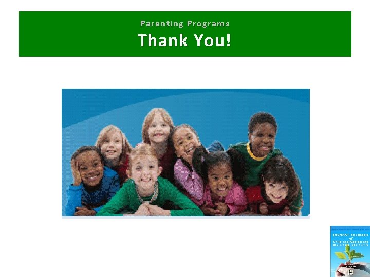 Parenting Programs Thank You! 