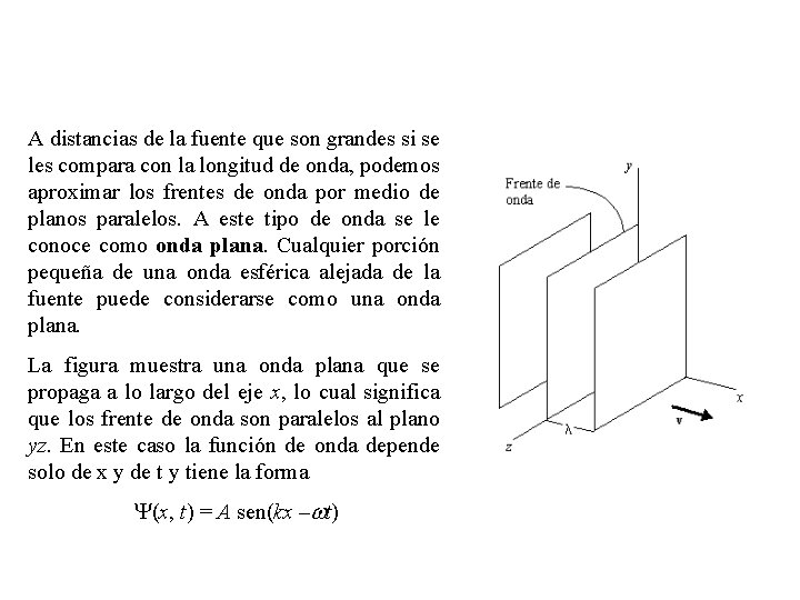 A distancias de la fuente que son grandes si se les compara con la A distancias de la fuente que son grandes si se les compara con la