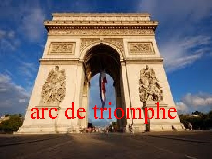 arc de triomphe 