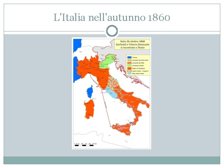 L’Italia nell’autunno 1860 