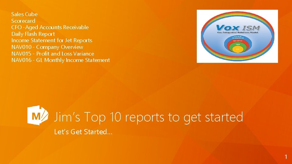 Sales Cube Scorecard CFO -Aged Accounts Receivable Daily Flash Report Income Statement for Jet