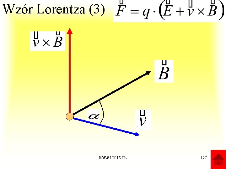 Wzór Lorentza (3) Wd. WI 2015 PŁ 127 
