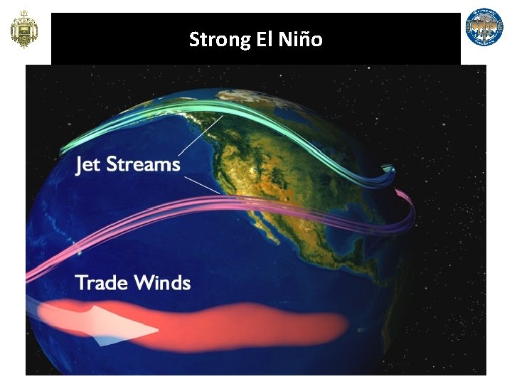 http: //www. nasa. gov/vision/earth/lookingatearth/elnino_split. html Strong El Niño 