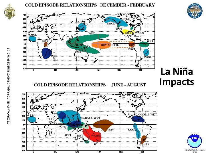 http: //www. ncdc. noaa. gov/paleo/ctl/images/cold. gif La Niña Impacts 