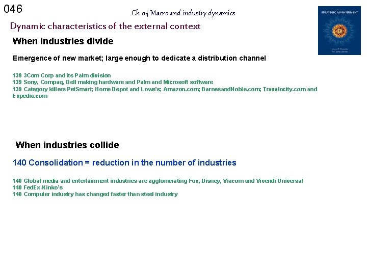 046 Ch 04 Macro and industry dynamics Dynamic characteristics of the external context When