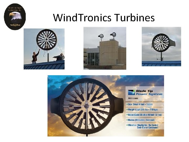 Wind. Tronics Turbines Wind. Tronics Turbines